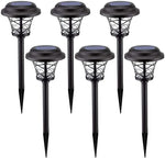 Load image into Gallery viewer, Solpex Stainless Finished Solar Garden and Path Lights  – Warm White (Set of 6)
