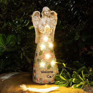 GIGALUMI Solar Garden Angel Figurine（Set of 1）