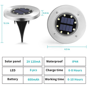 Solpex Solar Landscape and Ground Lights – Cool White/ Warm White