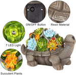 Load image into Gallery viewer, Gigalumi Solar Garden Turtle Figurine（Set of 1）
