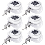 Load image into Gallery viewer, Solpex Solar Gutter Lights Outdoor (Set of 6)
