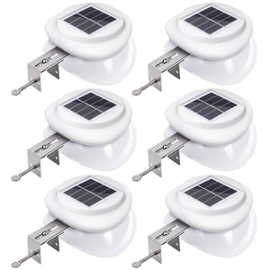 Solpex Solar Gutter Lights Outdoor (Set of 6)