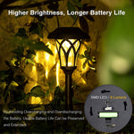 Load image into Gallery viewer, GIGALUMI Super Bright Solar Pathway Lights (Set of 6)
