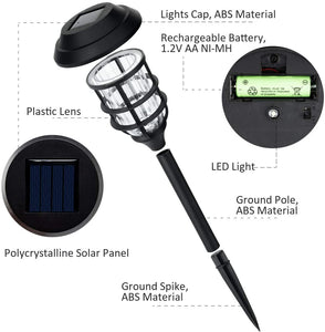 Solpex Solar Landscape Patio Lights   (Set of 8)