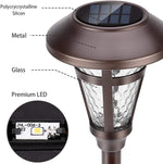 Load image into Gallery viewer, Gigalumi Solar Bronze Finished Garden Lights-Warm White (Set of 6)
