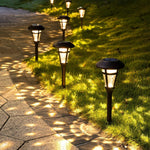 Load image into Gallery viewer, Gigalumi Solar Bronze Finished Garden Lights-Warm White (Set of 6)
