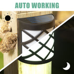 Load image into Gallery viewer, GIGALUMI Garden Solar Wall &amp; Fence Lights (Set of 4 or 8)
