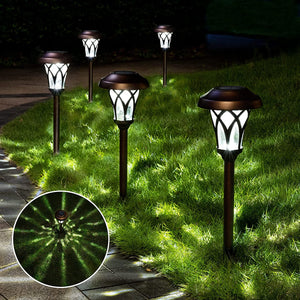 GIGALUMI Super Bright Solar Pathway Lights (Set of 6)