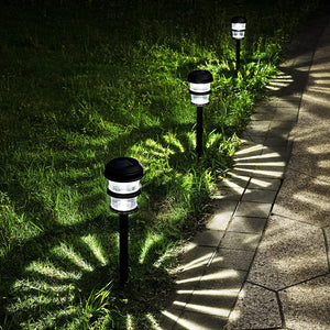 Gigalumi cold white solar pathway lights