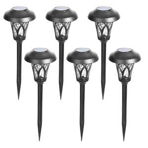 GIGALUMI Super Bright Solar Pathway Lights (Set of 6)