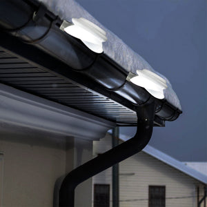 Solpex Solar Gutter Lights Outdoor (Set of 6)