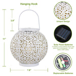 Load image into Gallery viewer, Solar Lanterns Decorative Outdoor Hanging Lights (Set of 1)
