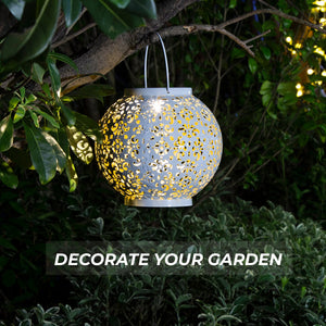 Solar Lanterns Decorative Outdoor Hanging Lights (Set of 1)