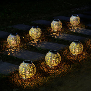 Solar Lanterns Decorative Outdoor Hanging Lights (Set of 1)