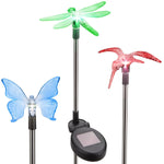 Load image into Gallery viewer, Garden Creatures Solar Pathway Lights (Set of 3)
