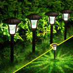 Load image into Gallery viewer, Gigalumi solar pathway lights with star pattern
