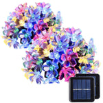 Load image into Gallery viewer, GIGALUMI 23 Feet 50 LEDs Solar Flower and Fairy Lights– Multi-Color (Set of 2)
