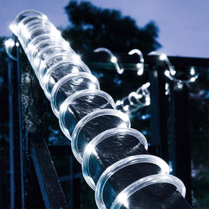 Gigalumi cold white solar rope string lights