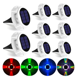 Gigalumi Solar Landscape and Deck Lights (Set of 8)