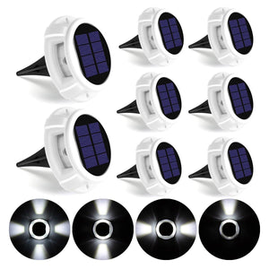 Gigalumi Solar Landscape and Deck Lights (Set of 8)