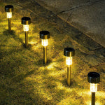 Load image into Gallery viewer, Gigalumi warm wihte solar mini pathway lights
