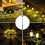 Load image into Gallery viewer, GIGALUMI Solar Small Size / Mini Pathway Lights – Cold White/Warm White (Set of 16)
