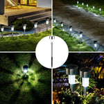 Load image into Gallery viewer, GIGALUMI Solar Small Size / Mini Pathway Lights – Cold White/Warm White (Set of 16)
